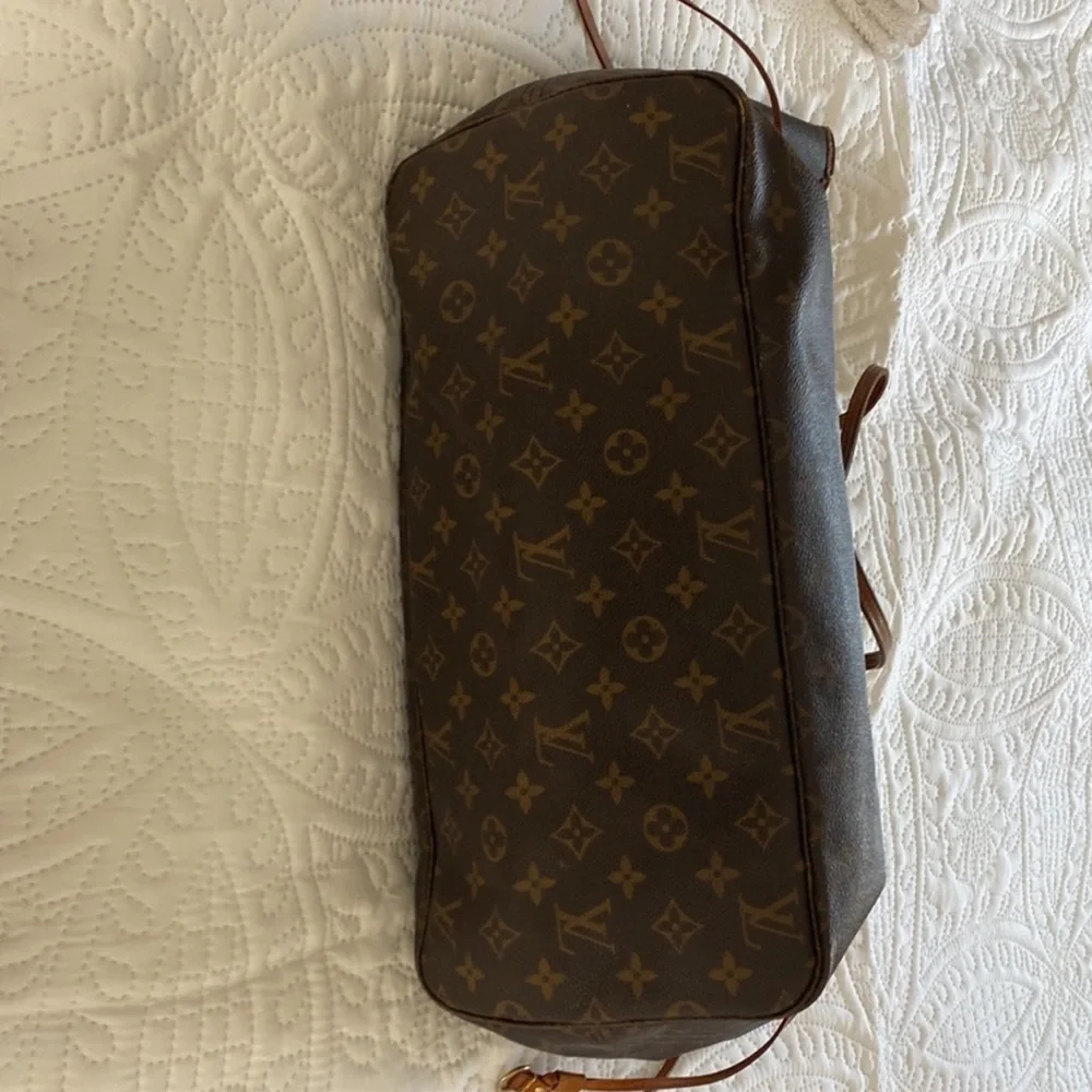 Louis Vuitton Monogram Canvas Brown Tote Bag